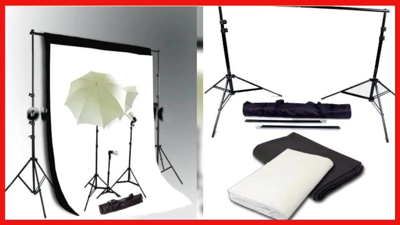 CowboyStudio Photo and Video Studio Continuous Triple Lighting Kit, 10