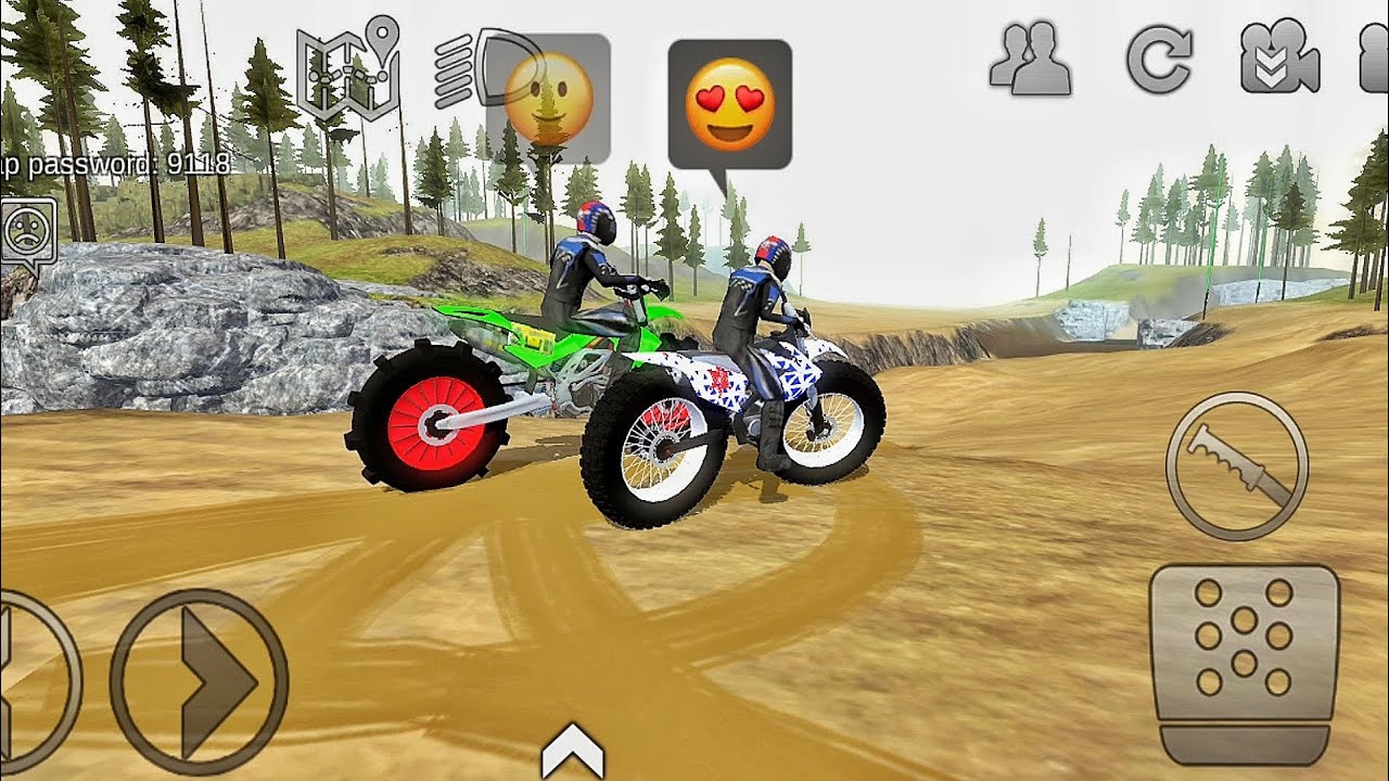 Offroad Outlaws Online 2 Player Dirt Bike Rasing US Motorcycle Driving ...