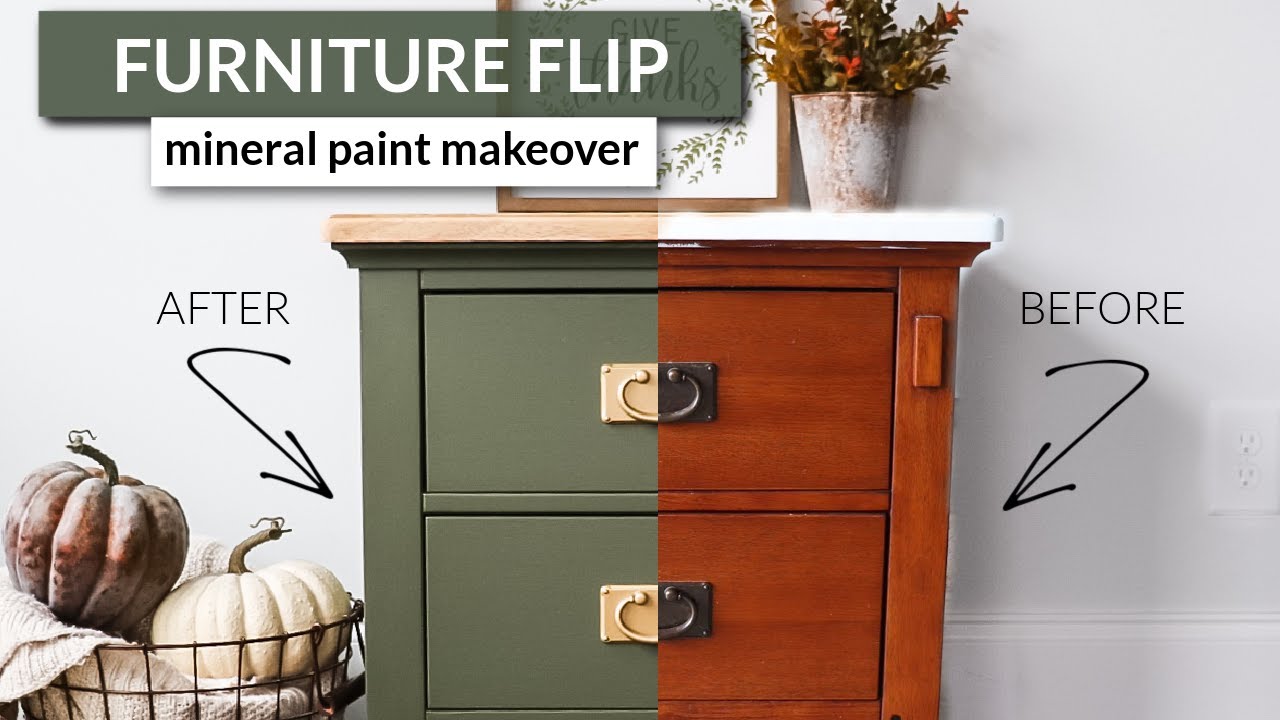 How to distress furniture - Fusion Mineral Paint