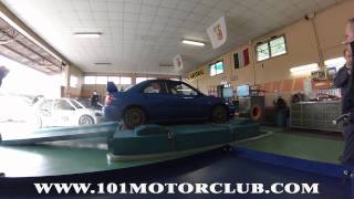330HP Subaru wrx STI Dyno Test - 101 Motor Club - Bortolon Preparazioni