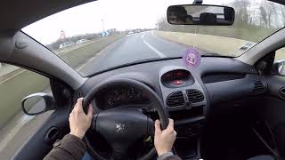 Peugeot 206 1.4i (2003) - POV Drive