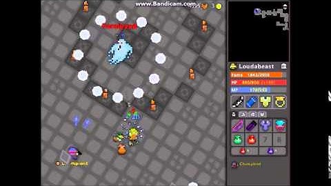 RotMG Loudabeast - Doom Bow drop