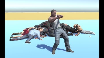 Animated Ragdoll(Semi Active Ragdoll), more weapons, more fun!!!