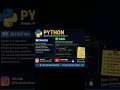 Learning Python Step by Step 🚀Python is one of the most beginner-friendly programming #learnpython
