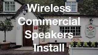 John O&#39;Gaunt Inn Audio Pro Business Wireless Commercial Speakers by AV Xpert with Nick Yeandle