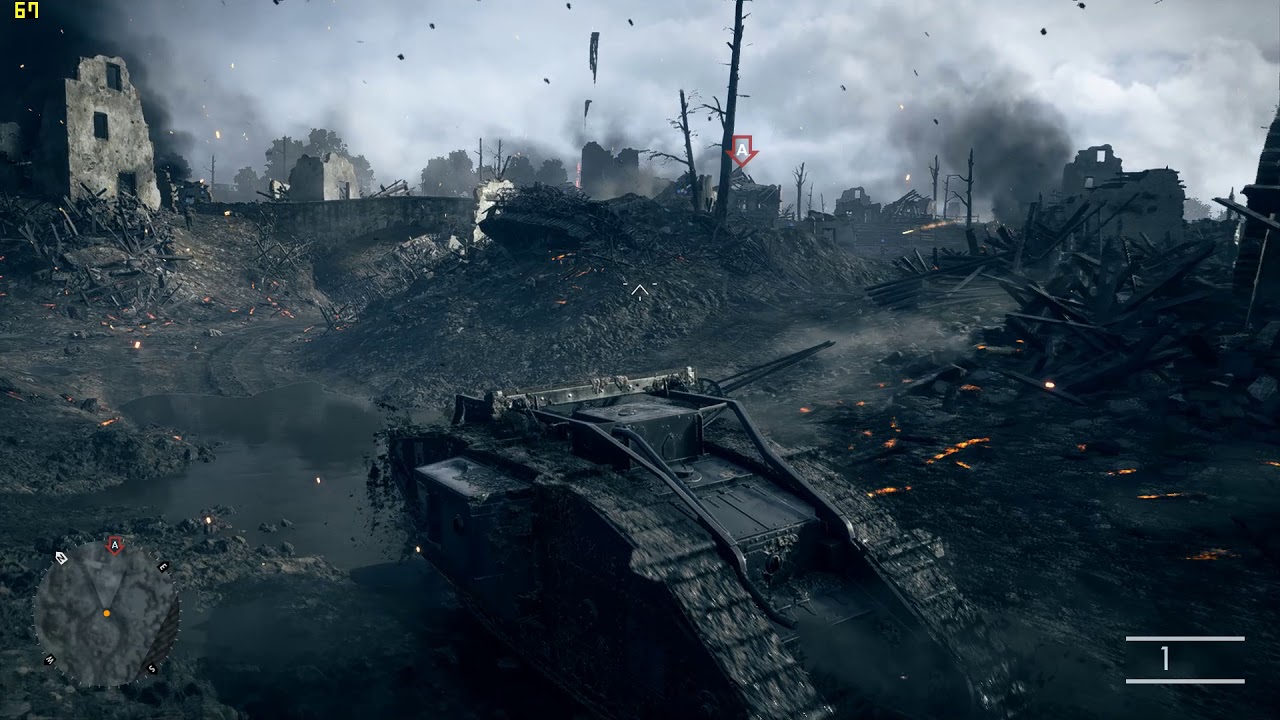 Battlefield 1 |  GeForce GTX 690 Full detail