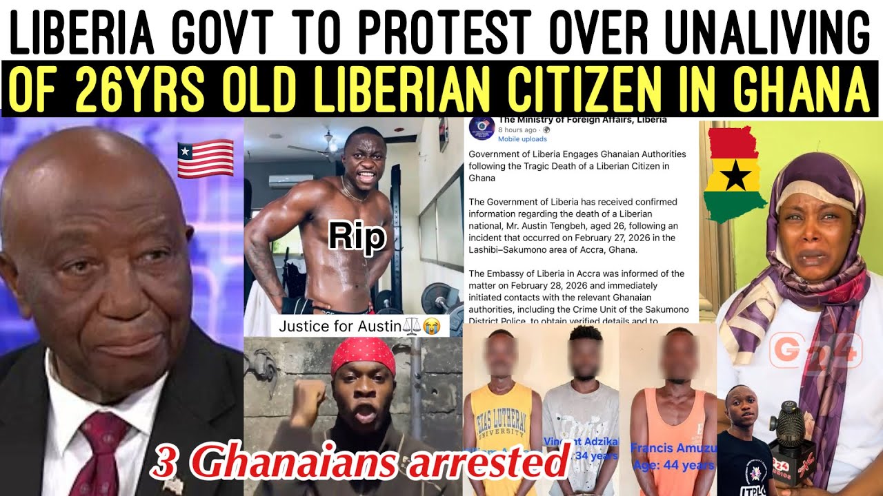 Срочная новость‼️😭 Правительство Либерии направило Гане срочное сообщение по поводу того, что его...