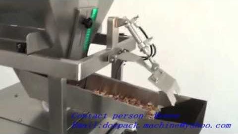peanut mini doypack machine with one head weigher