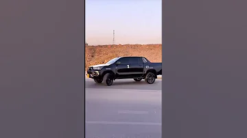 هايلوكس اسود سيارات البصرة العراق اليابان امريكا بغداد جكسار كأس العالم جو Black Hilux 