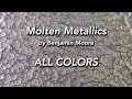 Benjamin Moore Molten Metallics - ALL COLORS - Southern Paint & Supply Co.