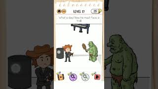 shake the phone #Brain Test 2 monster hunter joe  Level  17 Tricky StoriesThank You #android #ios # screenshot 3