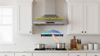 #new hand motion vent hood 900cfm 36