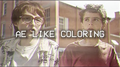 [ ae inspired coloring on alight motion ]