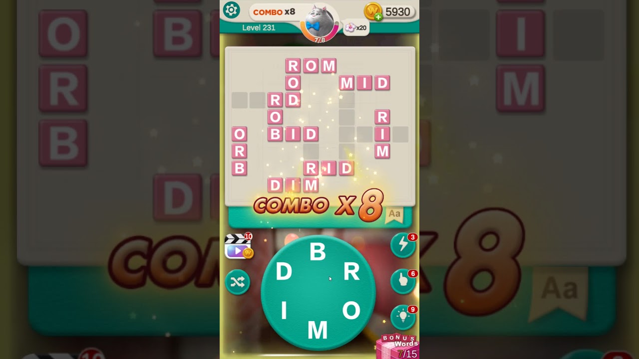 WORD VILLAS level 231
