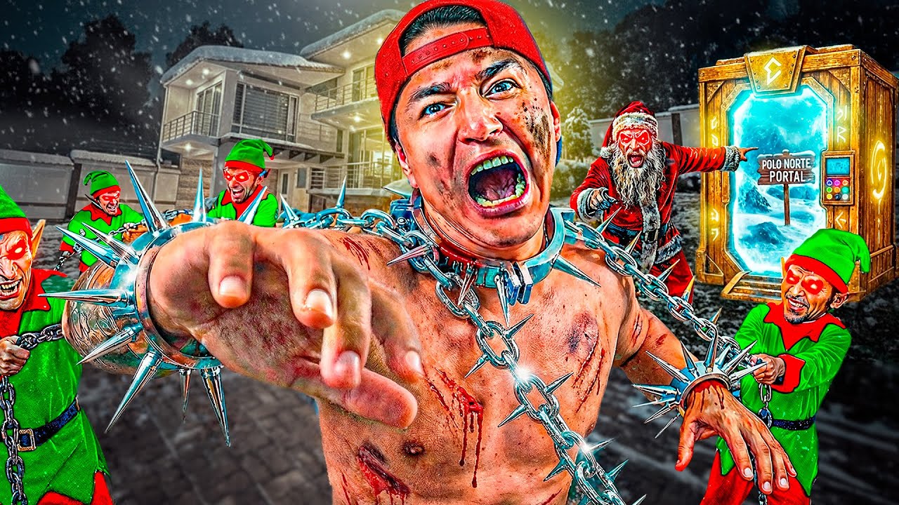 SOY ENCADENADO  Y ENVIADO al POLO NORTE por el SANTA MALVADO