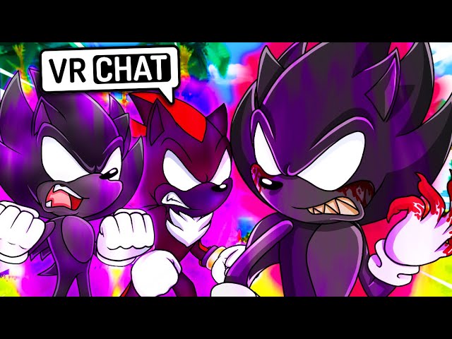 Shadow Meets Darkspine Sonic! (VR Chat) 