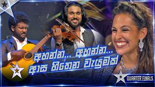 Download Lagu අහන්න... අහන්න... ආස හිතෙන වැයුමක් 😍❤️ | Rashen \u0026 Hansa  | Quarter Final  | SLGT S3 | Sirasa TV MP3