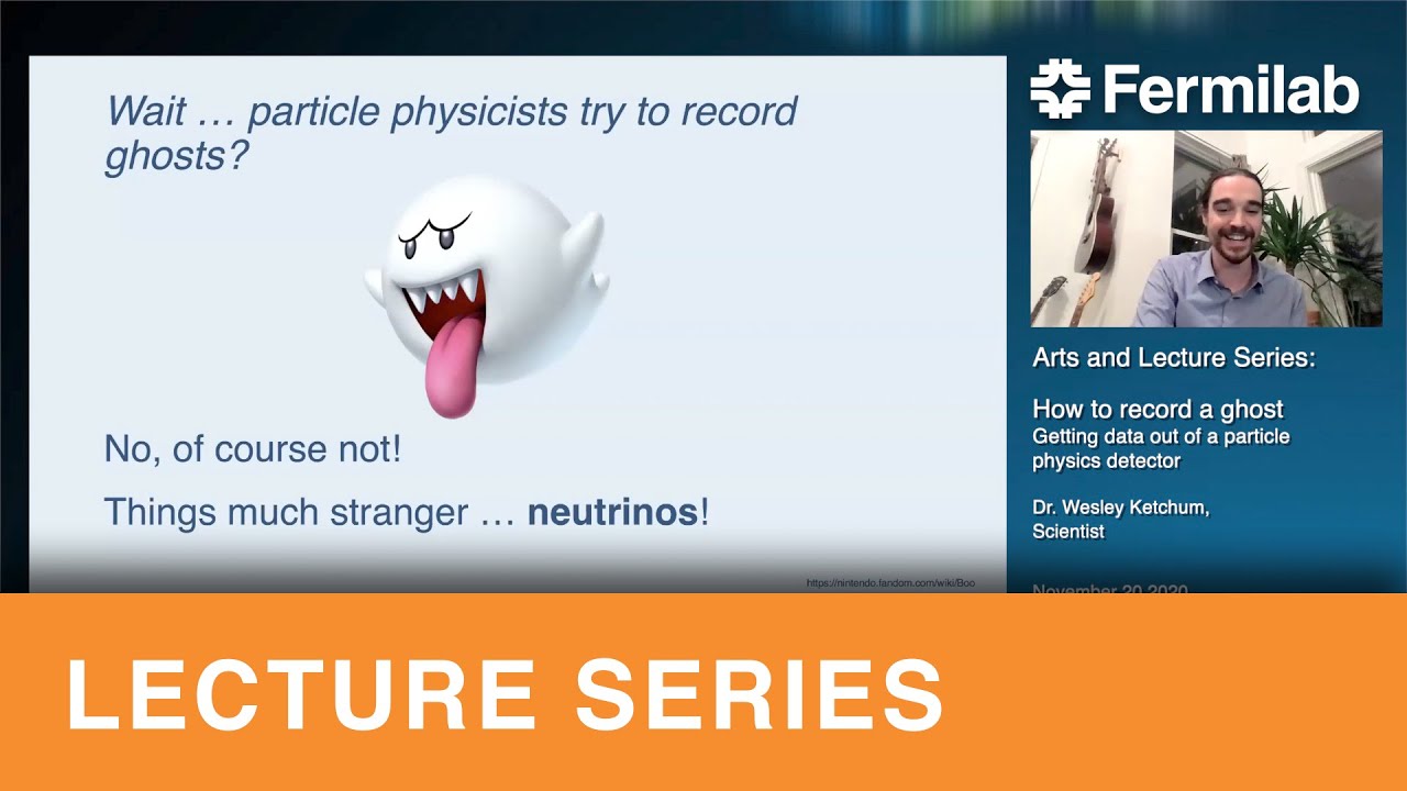 How to record a ghost particle – Public lecture by Dr. Wes Ketchum