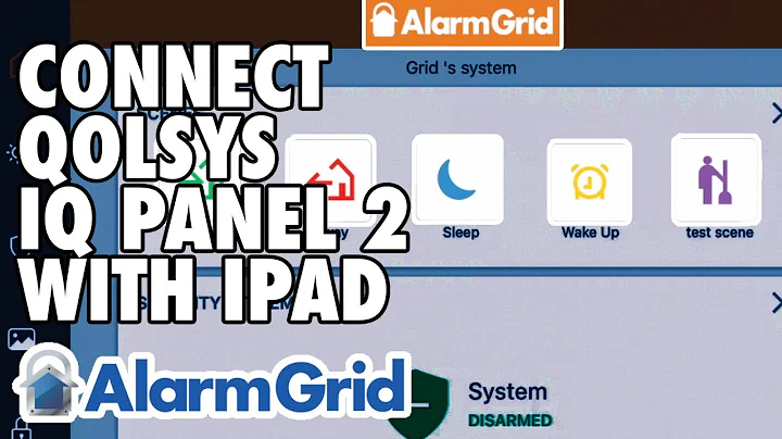 Connecting to the Qolsys IQ Panel 2 with an iPad