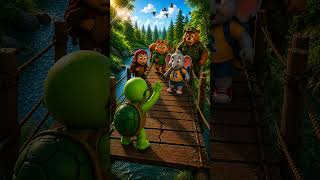 Value and Moral: Timmy's Courageous Choice 🐢💪  #kidslearning #preschoollearning #courage