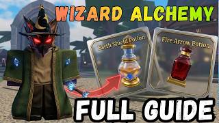 Full Beginner Guide To Wizard Alchemy Roblox Wizard Alchemy Roblox