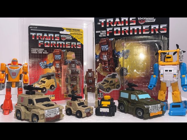 Transformers G1 retro card Outback review. Generation one deluxe