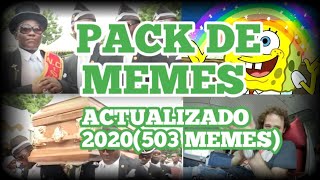PACK DE MEMES PARA LOS VIDEOS 2020(503 MEMES)