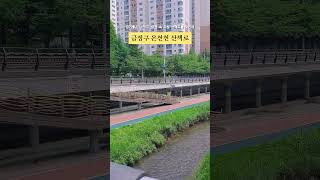 온천천산책로 영상