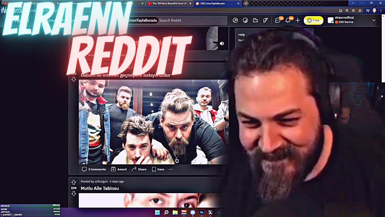 Elraenn Reddit Komik Paylaşımları İzliyor