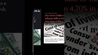 INDIA IIP GROWTH | IIP GROWTH APRIL | CPI INFLATION | INDIAN CPI INFLATION RATE