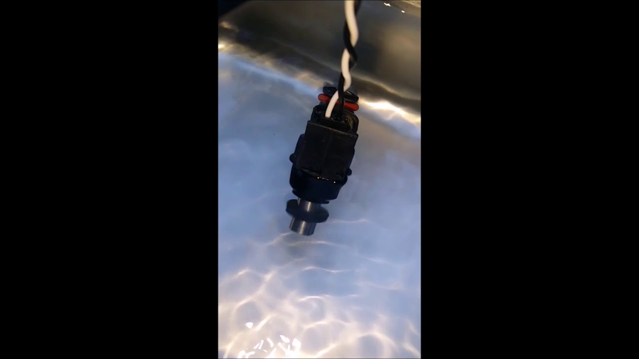 KTM SXF 350 Fuel Injector Cleaning with Arduino Nano and Ultra Sonic