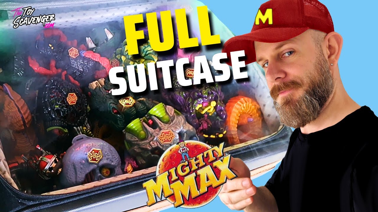 I Got a Suitcase full of Vintage MIGHTY MAX - The Toy Scavenger