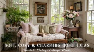 Timeless Vintage Cottage Decor | Soft, Cozy & Charming Home Ideas screenshot 2