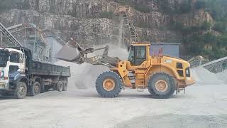 Volvo L150H Wheel Loader Loading Truck