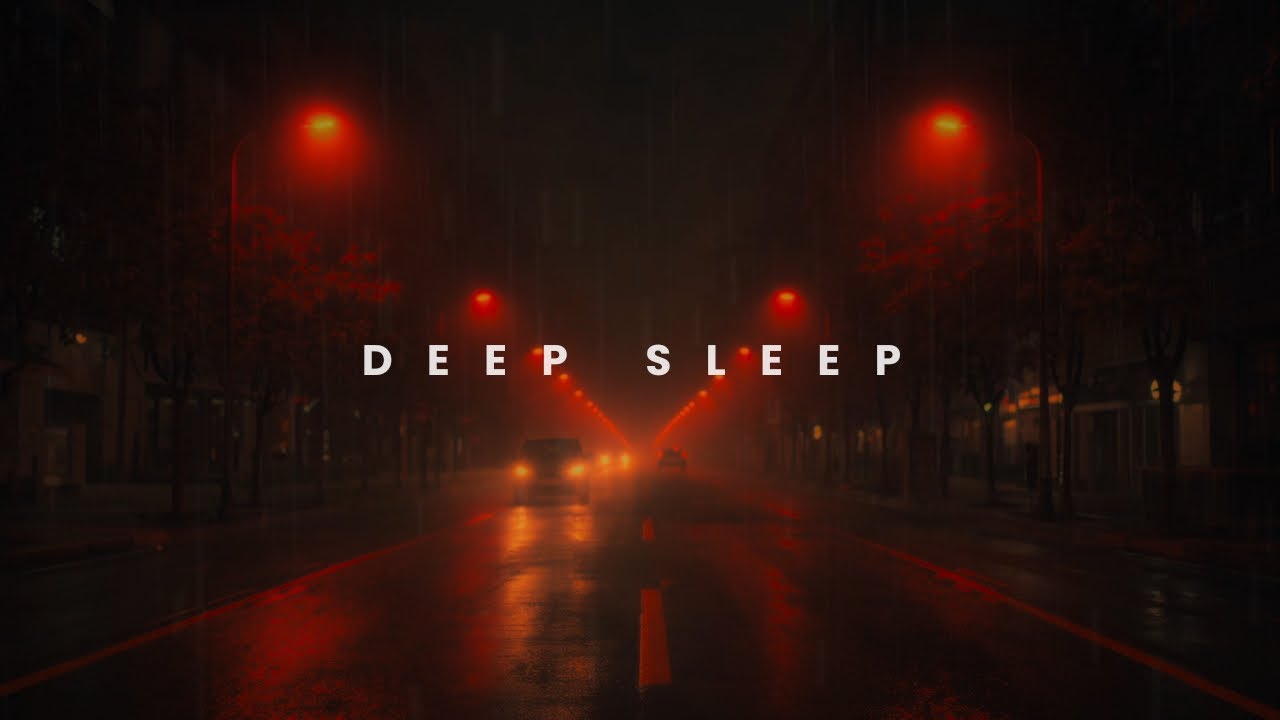 Fall Asleep Fast | Peaceful Night Street Sounds