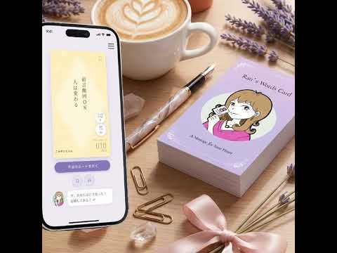 毎日のらん語カード YouTube動画のサムネイル