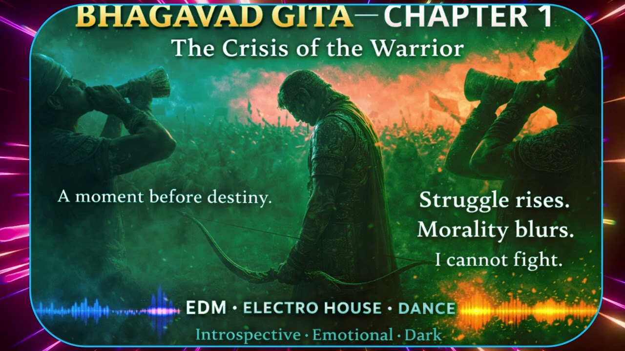 Bhagavad Gita — Chapter 1 🕉️ The Crisis of the Warrior (Inspired)