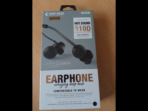 Remax 610D - Earphone Unboxing (Fake)