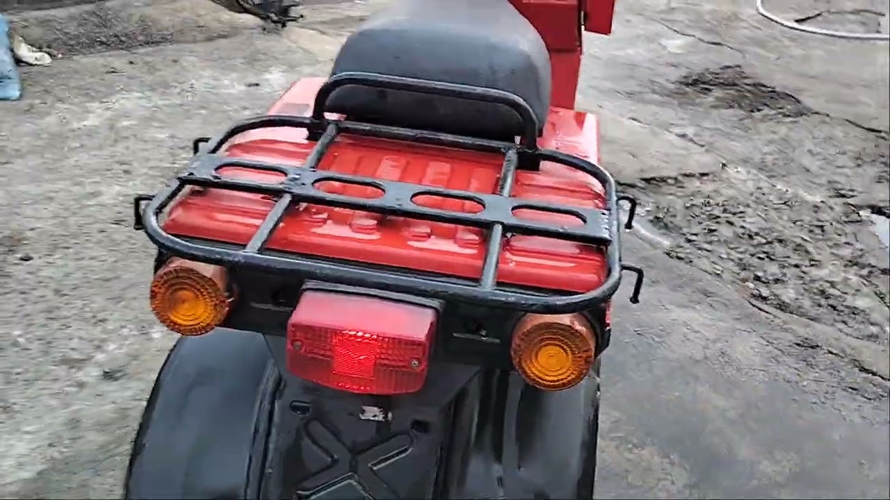 ホンダジャイロＸ　赤　TD01　未整備未点検　エンジン始動確認済み　2スト中期 ホンダジャイロX 赤 TD01 未整備未点検 エンジン始動確認済み - YouTube