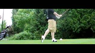 Trevor Slow Motion Golf Drive
