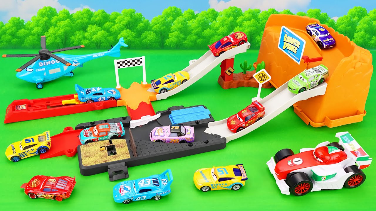 Disney Pixar Cars Unboxing Review | Lightning McQueen, Tow Mater, Chick Hicks, Sally Carrera, Cruz