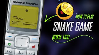 How to Play Snake Game Nokia Mobile 1100 On Android Mobile 2023 🐍 [ Just For Fun ] screenshot 1