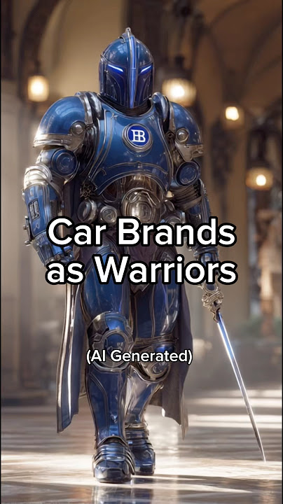 Car Brands as Warriors | Ai Generated