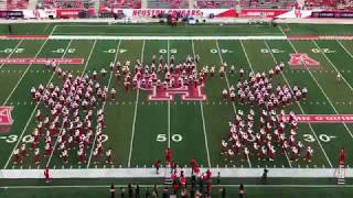 Houston Cougar Marching Band First Halftime Performance Arizona Game 2018