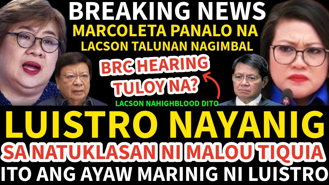 LUISTRO NAYANIG SA NATUKLASAN NI MALOU TIQUIA GRABE PLA GINAWA NI LUISTRO SA UTANG NYA KAY VP SARA