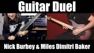 Miles Dimitri Baker & Nick Burbey Guitar Duel