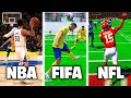 Scoring 1 impossible shot in every sport