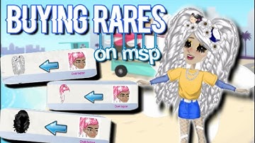 BUYING RARES ON MSP | xix moxie xix MSP