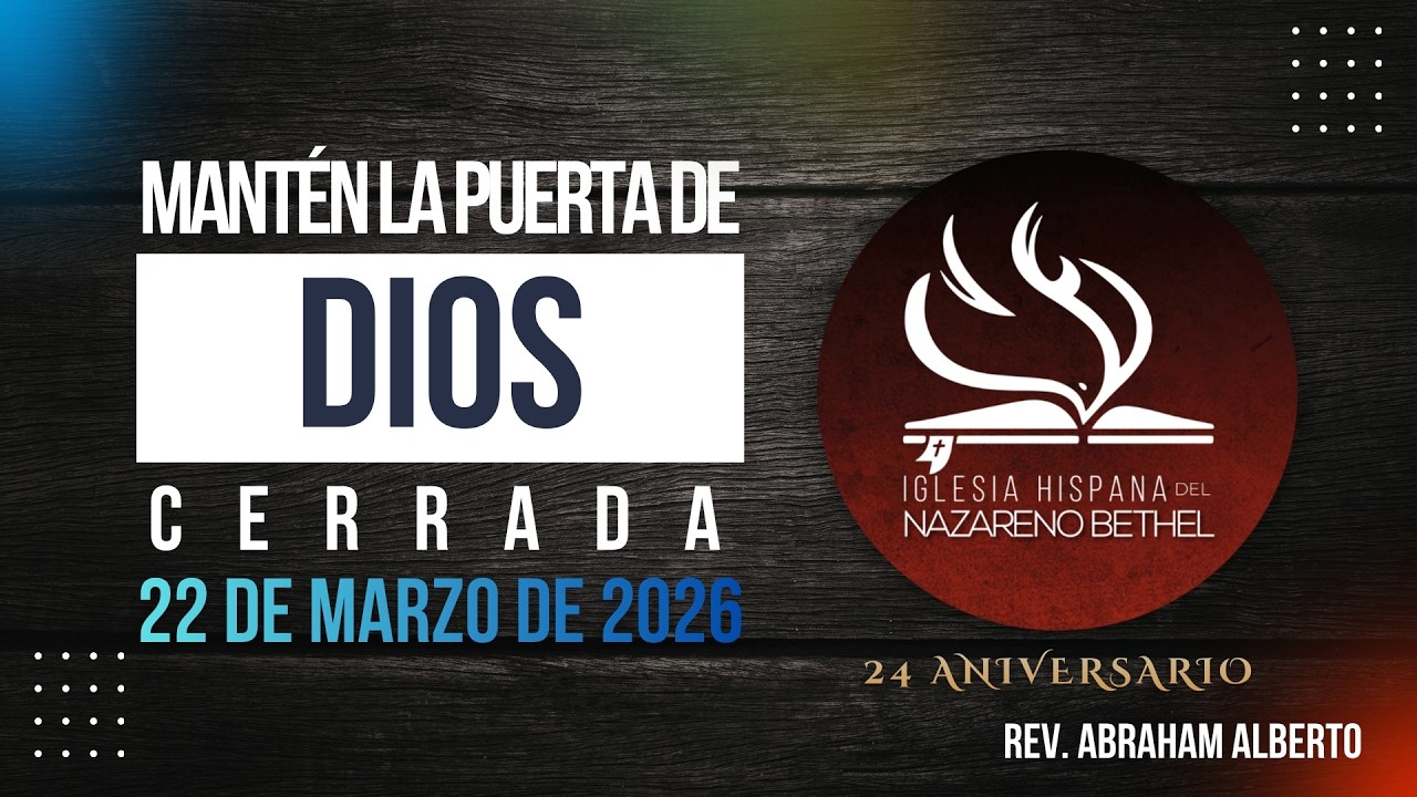 Servicio Dominical | Domingo 22 de Marzo de 2026 - YouTube