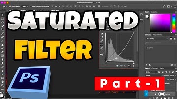 How to edit saturated photo filter in Adobe Photoshop CC - English tutorial by Android King BD Part2